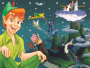 peter pan et c'est amis sous une belle nuit etoileés
