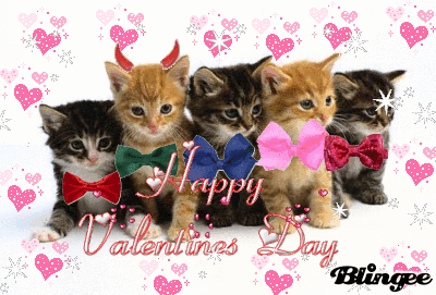 valentines kittens Picture #77849733 | Blingee.com