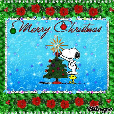 a snoopy christmas Picture #78086839 | Blingee.com