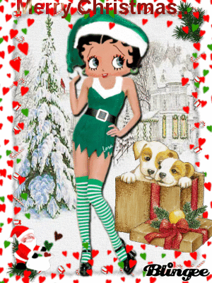 Betty Boop Christmas Picture 78945200 Blingee Com