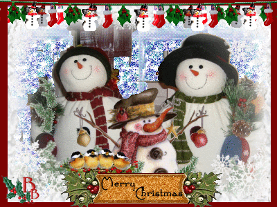Snowman Family