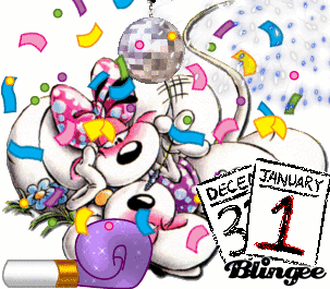 Immagine buon anno nuovo dalla principessa dm #79697563 | Blingee.com