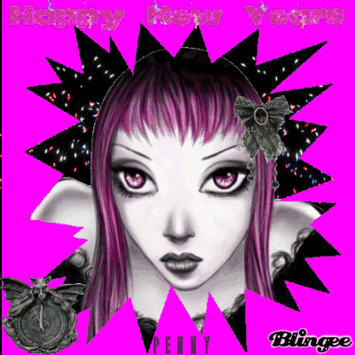 Happy Goth New Year! Picture #79850801 | Blingee.com