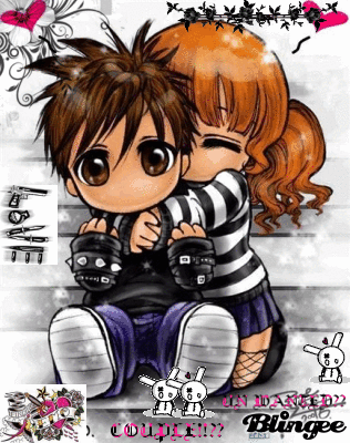 Cute Emo People In Love Brebaybe Aka Kayla Ownz Picture 81845118 Blingee Com Download our animated pictures for free. blingee com