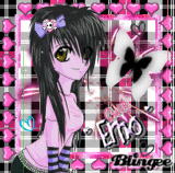 Emo Couple Cartoon
