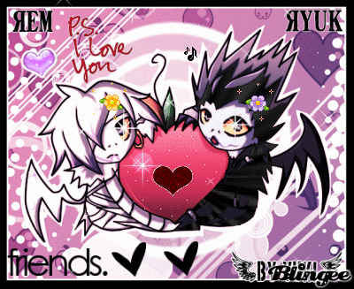Ryuk X Rem Picture 83412031 Blingee Com Please take a few seconds to register absolutely free! blingee com