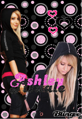 Ashley Tisdale różowy i czarny