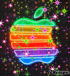 Neon Apple Picture #84086890 | Blingee.com