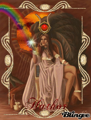 hathor heru goddess blingee het imagem