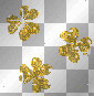 gold shamrocks animated