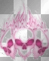 pink skull