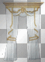 White & Gold Curtains .=^_^=.
