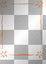 orange flower frame