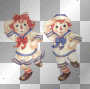 Raggedy ann and andy dance