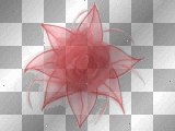 anime flower red vintage decor