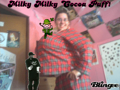 Milky milky coco puffs