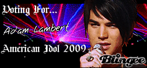VOTE FOR ADAM LAMBERT TO BE OUR AMERICAN IDOL 2009 VOTE FOR ADAM LAMBERT TO BE OUR AMERICAN IDOL 2009