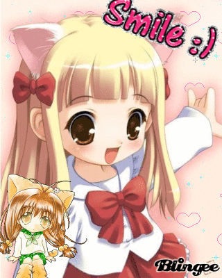Smile Kitty Picture 86357492 Blingee Com