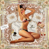 Vintage Pin up In Love