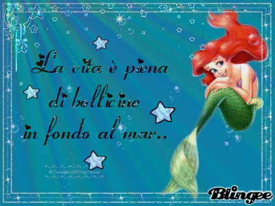 Immagine In Fondo Al Mar Sirenetta 86460813 Blingee Com