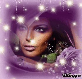 Femme mauve