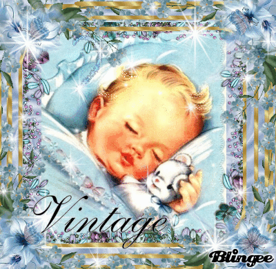 Baby  Pictures on This  Vintage Baby Boy  Picture Was Created Using The Blingee Free
