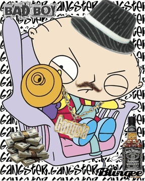 gangsta stewie Picture #88335192 | Blingee.com