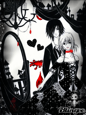 Anime Gothic Couple