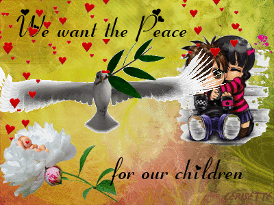 we want the peace for our children we want the peace for our children