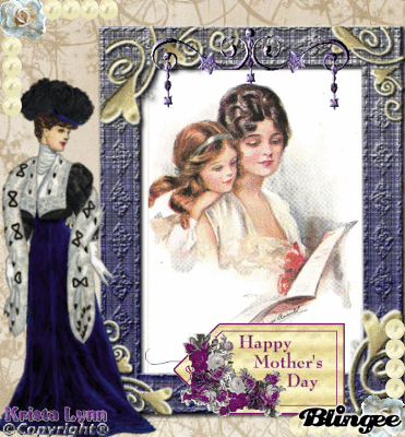Vintage Happy Mother's Day Picture #89682525 | Blingee.com