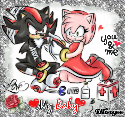 Shadow und Amy bekommen ein Baby