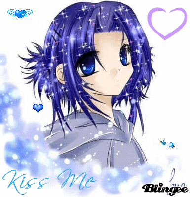 kiss me anime girl Picture #90187007 | Blingee.com
