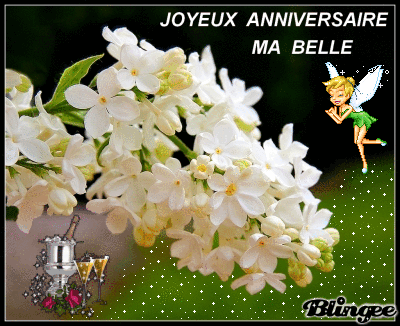Bon Anniversaire Ma Belle Animated Pictures For Sharing 90638781 Blingee Com
