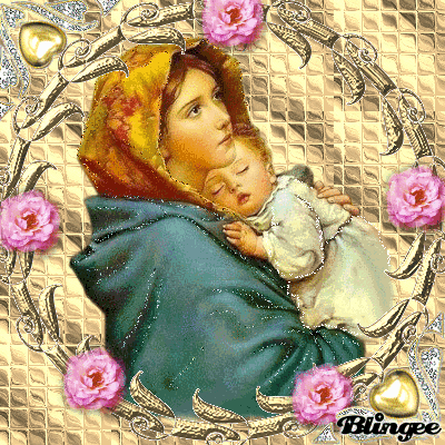 Madonna Con Bambino Immagini Animate Da Condividere 90676036 Blingee Com