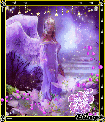 PURPLE ANGEL Picture #91119653 | Blingee.com