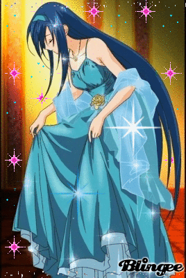 Anime Girl Blue Dress Anime Anime Beautiful Anime Girl Anime Art