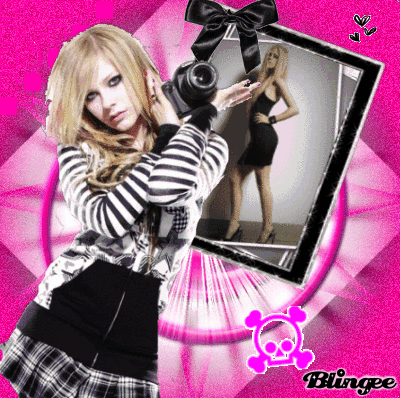 avril in fucsia !