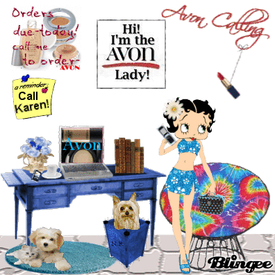 Betty Boop Avon Lady Lol Picture 92630022 Blingee Com