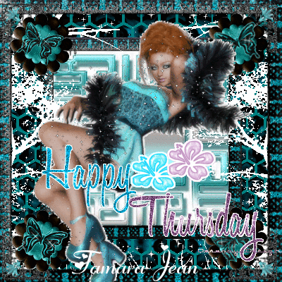 Snow animation effect Happy Thursday Picture #92972483 | Blingee.com