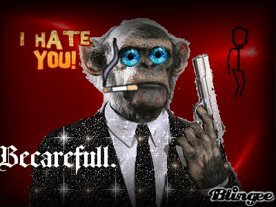 Resultado de imagen de monos armados