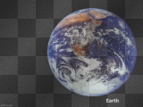 size of planets