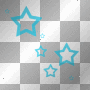 My light blue stars
