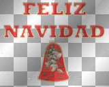 CARTEL, FELIZ NAVODAD CON CAMPANA