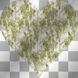 Tp - White/Green Heart Tp - White/Green Heart
