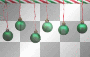 xmas deco border balls