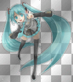 miku hatsune happy