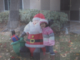 Bella & Santa _2010