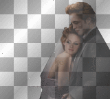 Edward and bella at their wedding - transparent cutout
