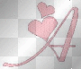 Valentine letter A