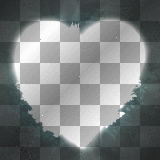 Frame Heart Dark 01-made by Mags173
